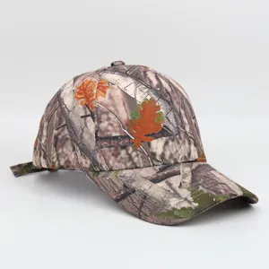 Outdoor camo baseball cap tactical hunting fishing cap hiking sun hat adjustable size