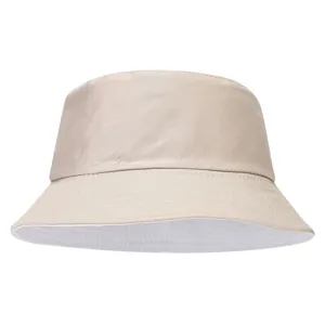 Cappello da pescatore tinta unita dettaglio, cappello da sole estivo, casual wear.