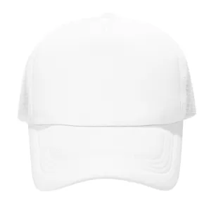 Summer breathable mesh baseball cap solid color outdoor sun protection ducktongue hat.