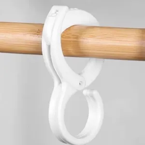 Kunststof S-vormige Haken Multifunctionele Winddichte Haken Voor Kast Badkamer Keuken Thuis Opslag Organizer