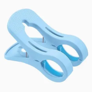 Pince a linge en plastique multifonctionnelle pince coupe-vent pour couettes et draps de lit