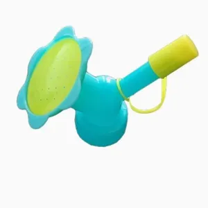 Dual-head watering can cap, portable bottle sprinkler attachment for garden plants and flowers.