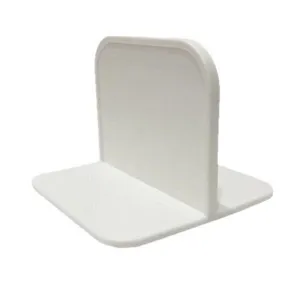 White furniture anti-tipping bracket wardrobe stabilizer shelf divider safety support clip.