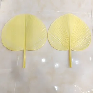 Tradizionale Ventaglio in Plastica a Foglia di Tifa Estivo Ventaglio di Raffreddamento Portatile Stile Cinese Portatile Retro per la Casa