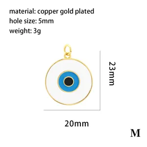 Vista detallada que muestra dimensiones y especificaciones del material colgante.