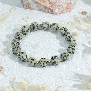 Europees en Amerikaans gefacetteerd halfedelstenen kralenarmband niche luxe sieraden