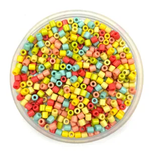 Colorful acrylic plastic loose beads for DIY handmade jewelry bracelets necklaces crafting accessories