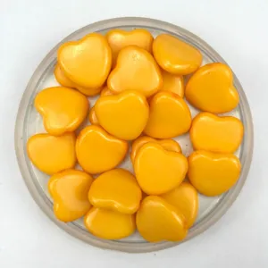 20mm acrylic heart shaped beads for DIY jewelry making, crafts, and children threading toys.