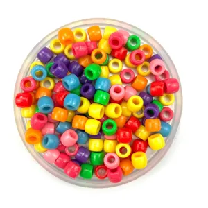 Colorful plastic 8mm abacus beads candy loose beads for DIY handmade jewelry making accessories.