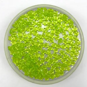 Acrylic star beads 6mm transparent green DIY jewelry making accessories craft supplies