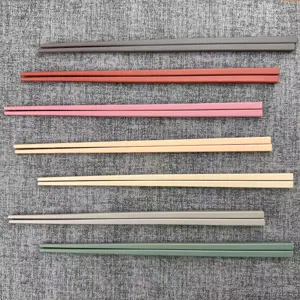 Lusso Leggero Bacchette in PET Antiscivolo Resistente alle Alte Temperature Stoviglie per la Casa per Adulti Tinta Unita Cucina