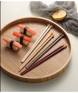 Household alloy cactus chopsticks 22cm colorful anti-slip anti-mold kitchen dining tableware