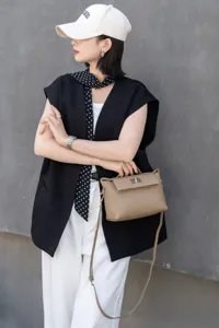 Elegante bolso de mano para mujer bolso cruzado informal de moda para el trabajo