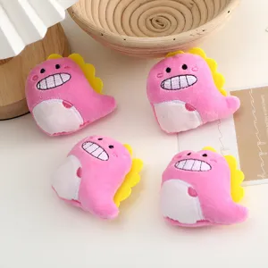Spilla dinosauro in peluche cartone animato accessori fai da te per vestiti borse e sciarpe