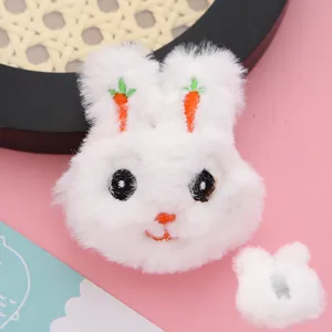 Dolce peluche coniglio elastico spilla animale cartone animato soffice forcina accessori capelli