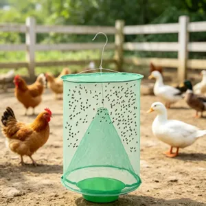 Trappola per mosche da appendere all'aperto giardino cortile rete anti-insetti strumento