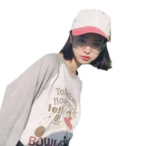 Gafas de vista ovaladas estilo coreano para mujeres, montura transparente tendencia estudiante.