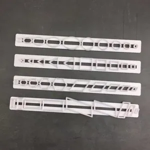 Set di 4 stampi per biscotti geometrici in plastica utensili da forno pasticceria
