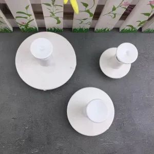3pcs water drop spring plunger cutters for fondant cake decorating DIY baking tools main