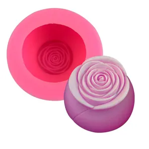 Rozenboeket Siliconen Vorm 3D Bloemen Mousse Taartvorm Bakken Decoratie Gereedschap Handgemaakte Zeep Kaars Epoxyhars Vorm