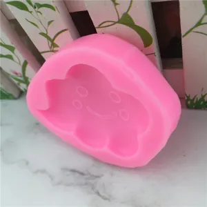 Pink cloud silicone mold for cake decorating fondant baking chocolate kitchen tool item