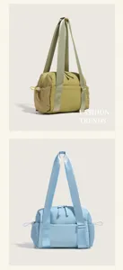 Women large capacity fitness gym bag casual shoulder crossbody dry wet separation handbag