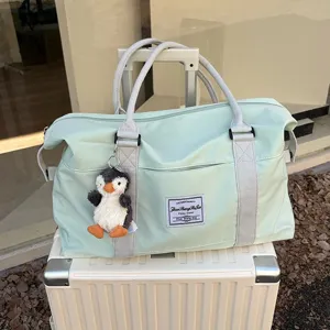 Large Capacity Travel Duffel Bag Lightweight Waterproof Luggage Handbag Gym Overnight Weekend Bag For Women