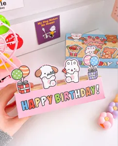 Cartoon Geburtstag Süßigkeiten Box für Kinder Party Geschenke, niedliche Tier Beutel.