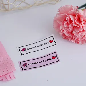 Mother's day carnation love long sealing sticker for DIY gift packaging decoration.