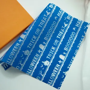 Halloween Wachspapier fettdichtes Lebensmittelverpackung Papier für Backen Party 50 Stück