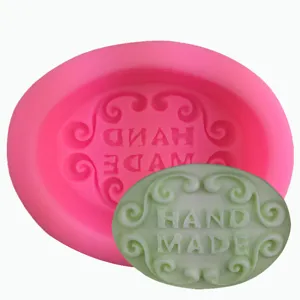 Silicone Soap Mold Baroque Frame Hand Made Embossed Cake Mold For DIY Chocolate Candy Craft Resin Gypsum Baking