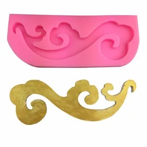 Stampo in Silicone a Forma di Grande Nuvola Auspicabile per Torte Fondente Strumento da Forno Cioccolato Argilla Resina Epossidica Decorativa