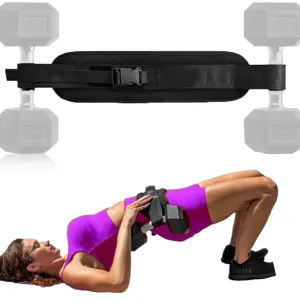 Cintura di Sollevamento Pesi per Glutei Fitness Fascia in Vita con Fibbia per Allenamento
