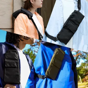 Outdoor travel tactical phone pouch multi-functional card passport shoulder bag