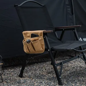 Outdoor Camping Lehne Aufbewahrungstasche tragbarer Multi-Tasche Seitenorganizer für Stuhl