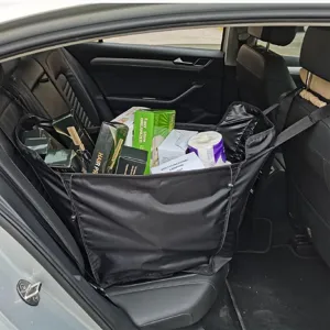 Auto achterstoel organizer grote capaciteit hangende opbergtas voor auto opslag
