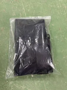 Vue détaillée de la sangle de pesée pour animaux de compagnie filet noir pour bétail.