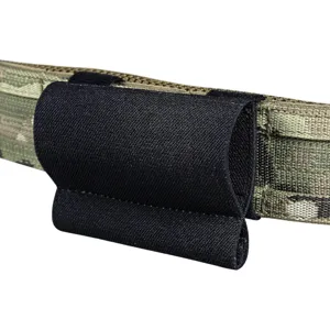 Tactical TQ tourniquet holder pouch with hook and loop for outdoor belt attachment accessory