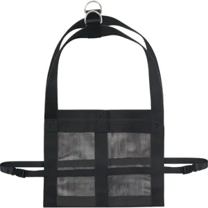 Sangle de pesée pour animaux de compagnie en filet noir pour bétail et moutons utile.