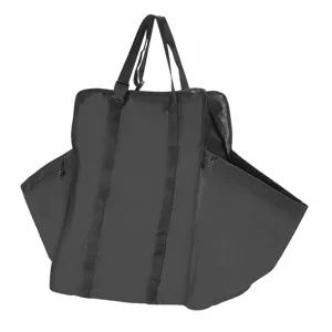 Grote capaciteit zwarte autostoel rugleuning organizer, opvouwbare zware opbergtas.