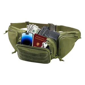 Taktische militärische Hüfttasche 900D Oxford wasserdicht multifunktional für Outdoor Sport.