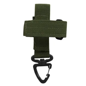 Boucle de rangement de gants tactique en nylon sangle sangle dégagement rapide pour sac