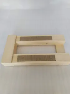 Soporte de apareamiento para gatos de madera maciza con esteras de sisal