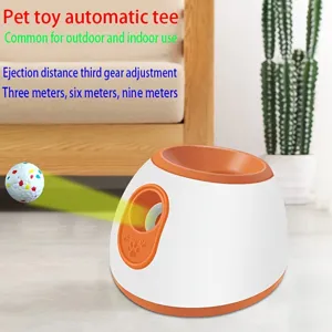 Lanzador de pelotas automático para perros juguete interactivo tres marchas exterior