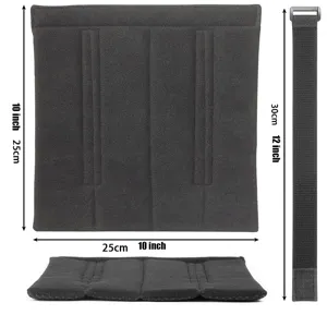 Bunk bed ladder pad and fixing strap set, thick soft anti-slip protection cushion detail.