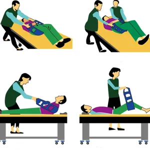Eslinga de transferencia para pacientes ayuda de movilidad para ancianos ajustable