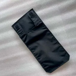 Black multi-functional belt pouch card storage pocket portable travel gear accessory