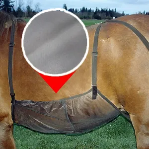Protecteur de ventre de cheval respirant anti-mouches anti-rayures bavette équestre pro