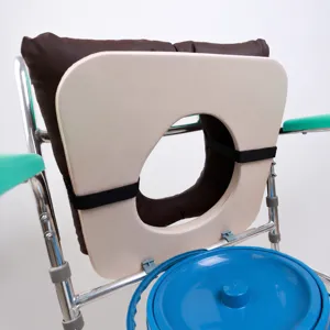 Breathable anti-bedsore nursing cushion pad for elderly patient home care commode chair use