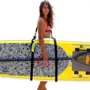 Tracolla regolabile per SUP per trasportare facilmente le tavole da paddle in nylon.